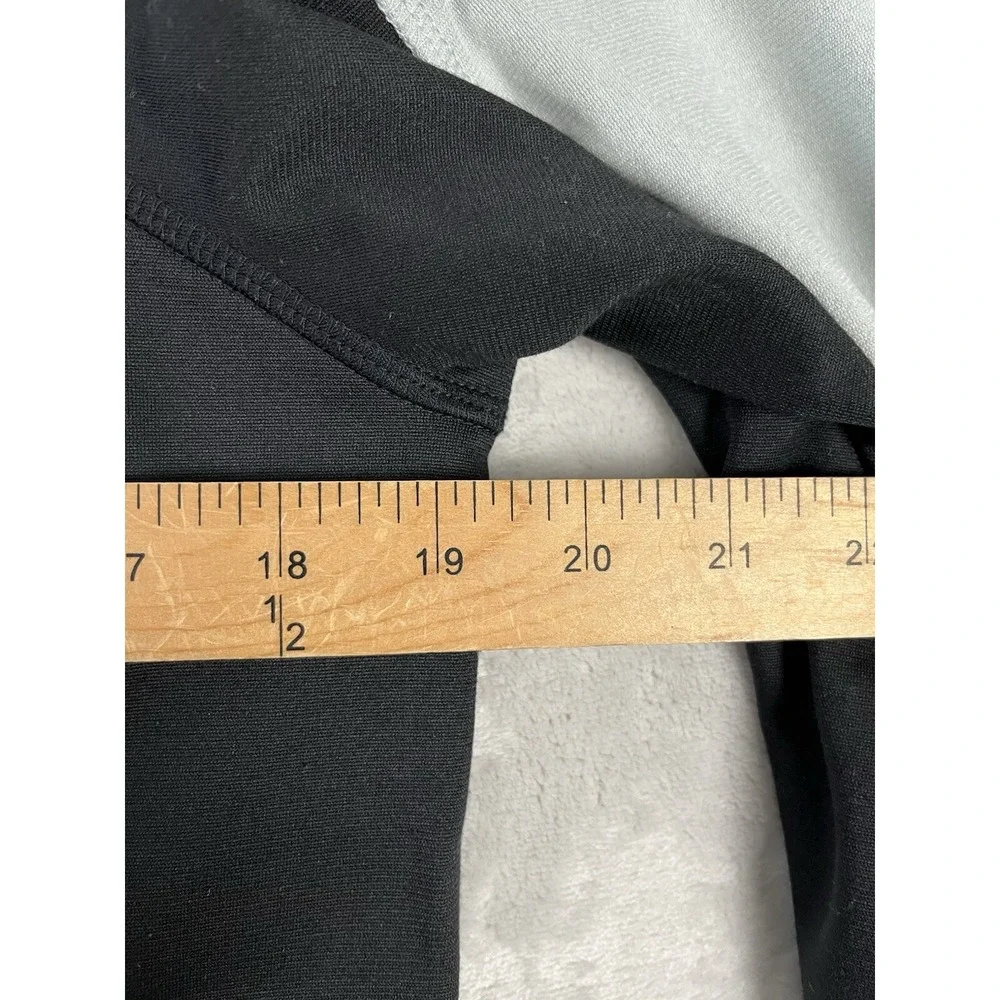 The North Face Jacket Men Small Gray Fleece Full Zip Mock Neck Pockets Outdoors